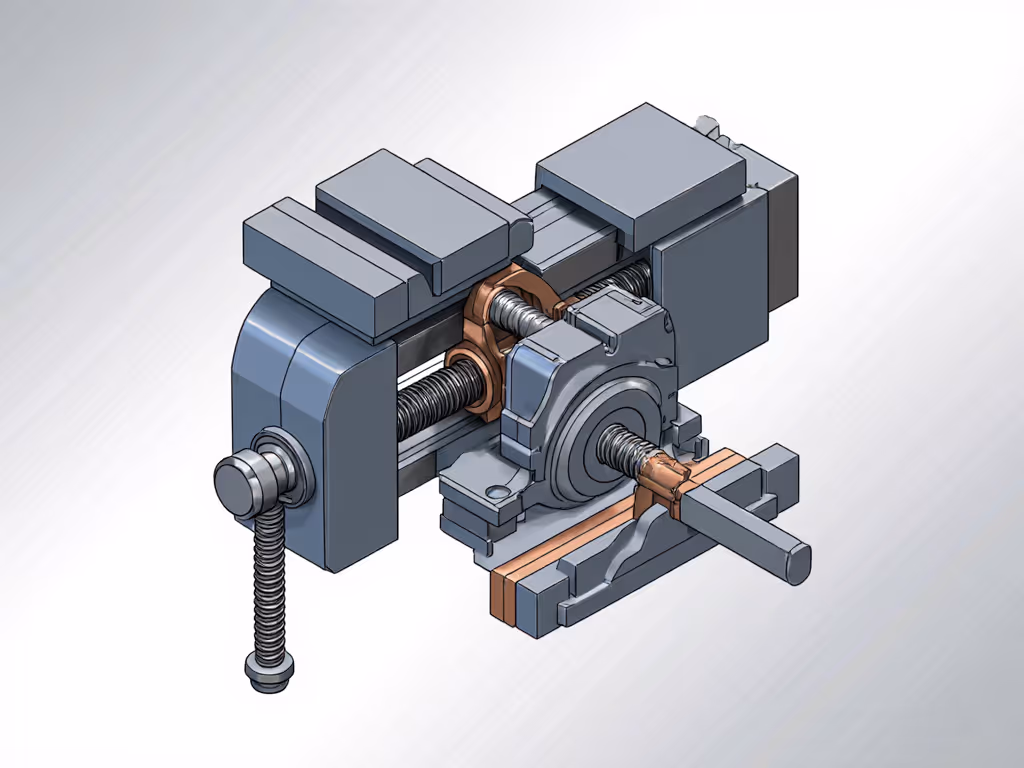 quick-release_vise_mechanism_diagram