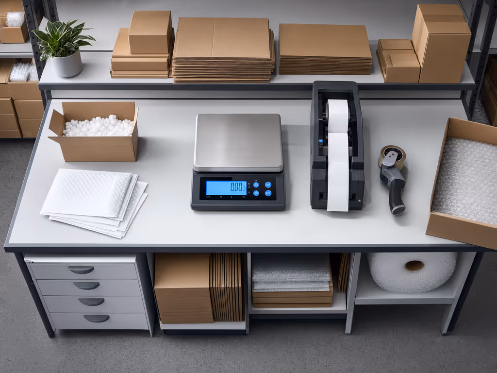 parcel_scale_and_label_workflow_at_packing_bench