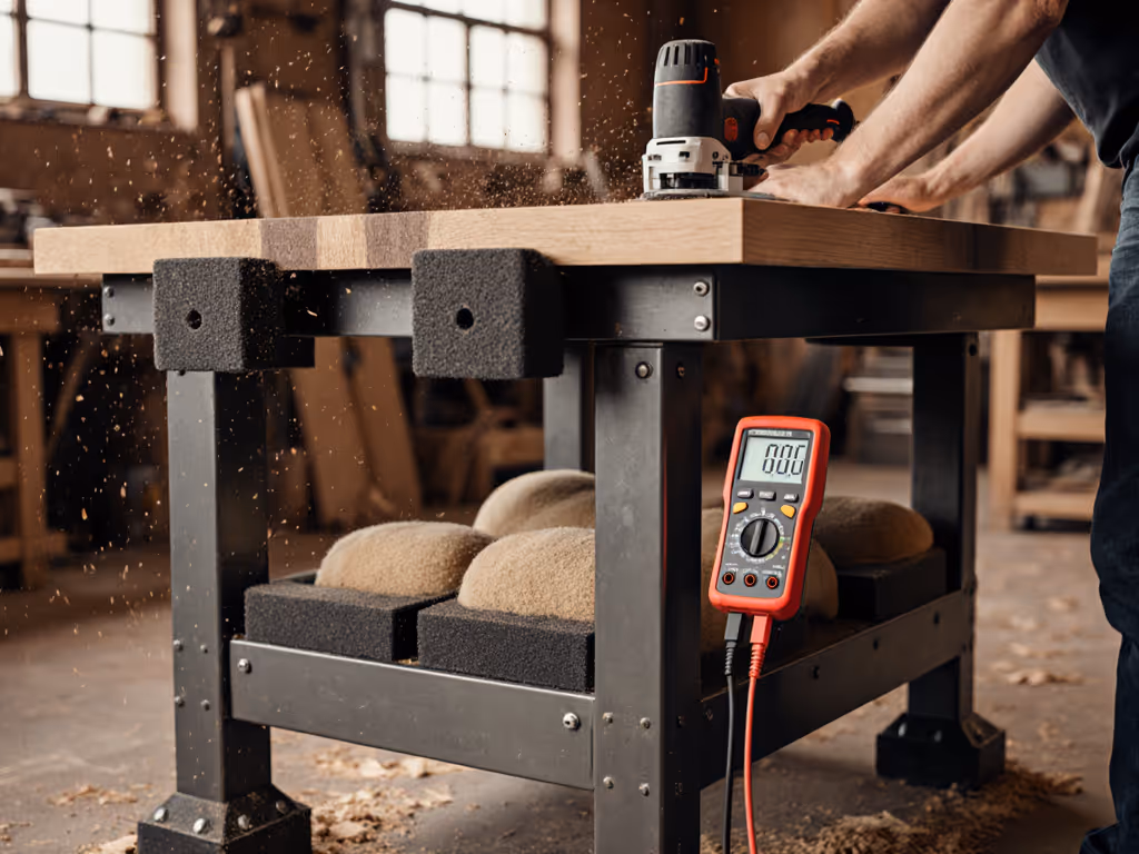 Vibration Damping Workbench for Shared Spaces