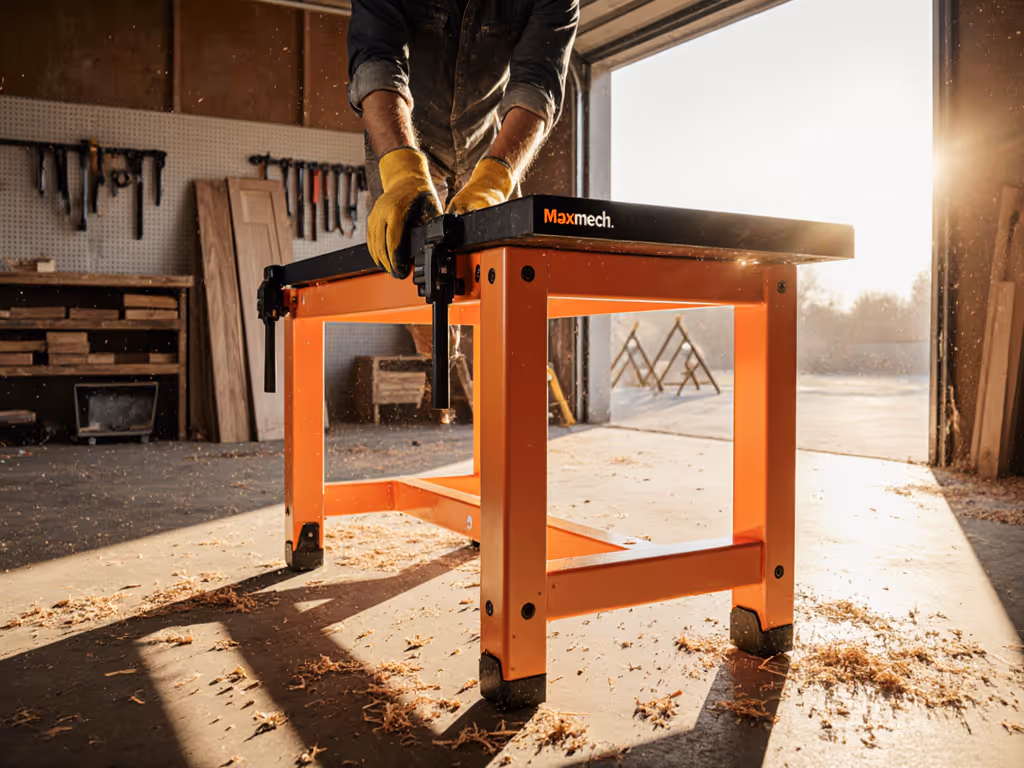 Maxmech Portable Workbench Review: Contractor-Tested Stability