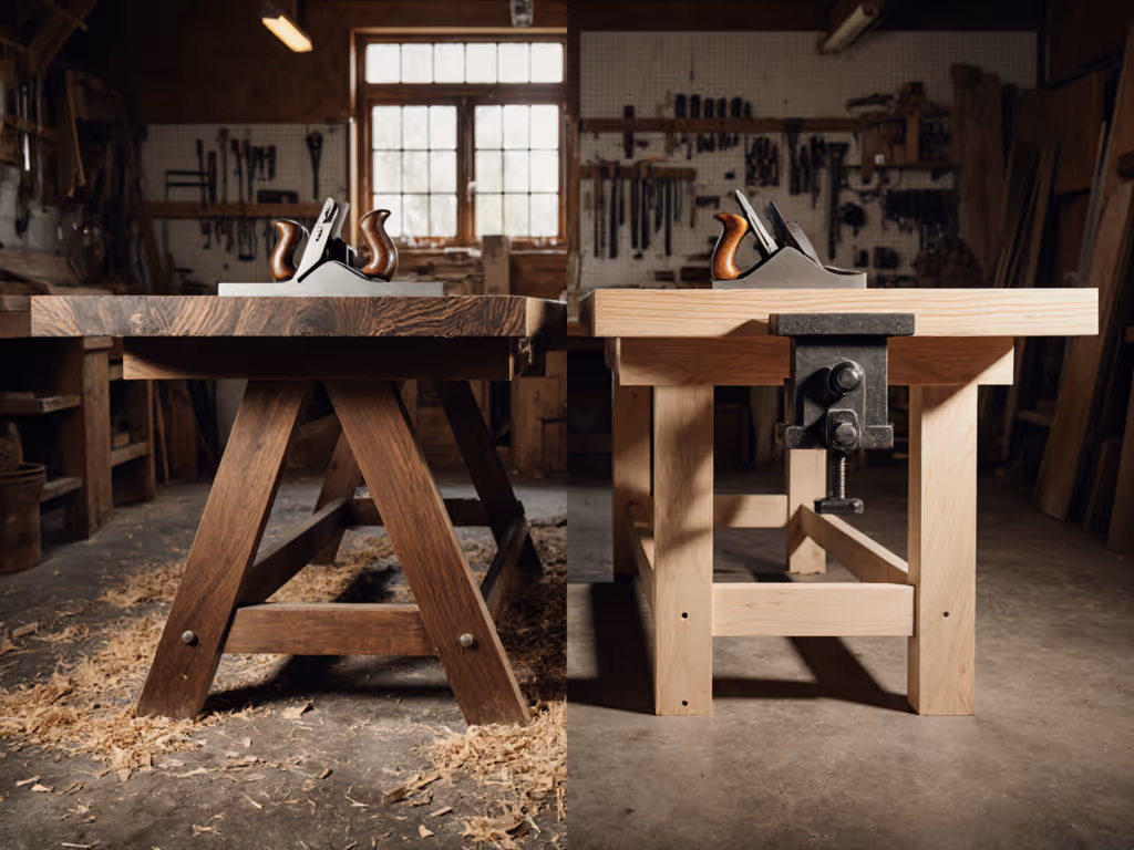 Moravian vs Roubo Workbench: Stability Measured, Space Optimized