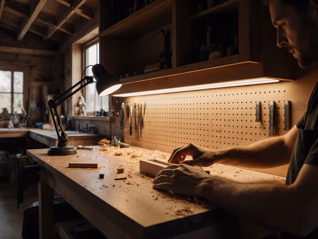 Workshop Bench Lighting: See Clearly While Working